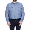 Camel Active Baumwolle Herrenhemd In Blau Regular Fit Hemd Mit Lange Ärmel