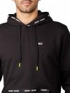 Tommy Jeans Sweatshirt TJM Branded Kapuzenpullover In Schwarz für Herren