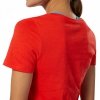 Reebok Linear Read Scoop DU4647 Damen Baumwolle T-Shirt In Rot