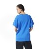 Adidas Originals Hy Ssl Knit Sport Baumwolle T-Shirt In Blau für Damen