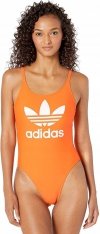 Adidas Originals ED7470 Badeanzug In Orange für Damen