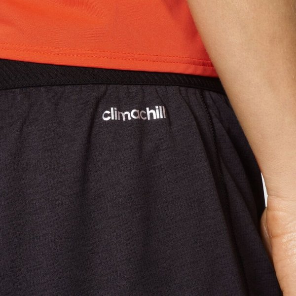 Adidas Climachill Corechill Short Sport Shorts In Grau Kurze Hose für Damen