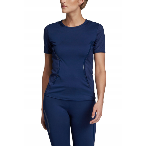 Adidas Damen T-Shirt In Marineblau Stella McCartney EA2216