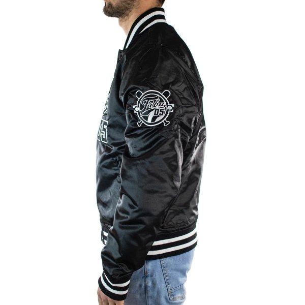 Fubu Herrenjacke Bomberjacke Varsity Jacket In Schwarz 6075092