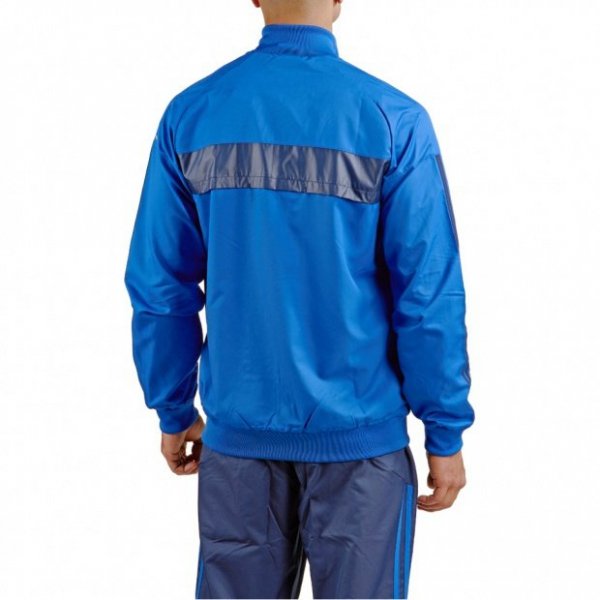 Adidas Performance Nitrocharge Herrenbluse Blau Sporrtbluse Mit Reißverschluss