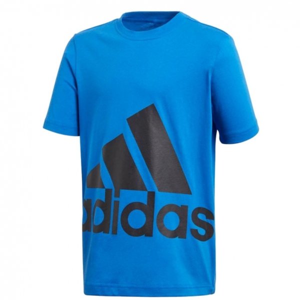 Adidas T-Shirt Blue YB Big Logo DJ1756