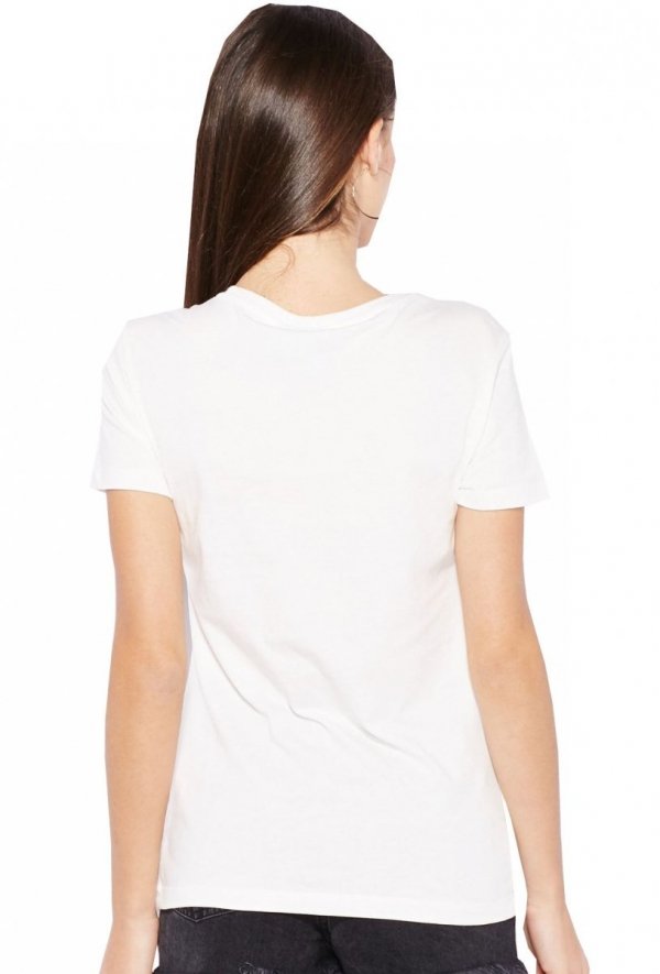 Adidas Originals Damen T-Shirt Trefoil In Weiß AB2002