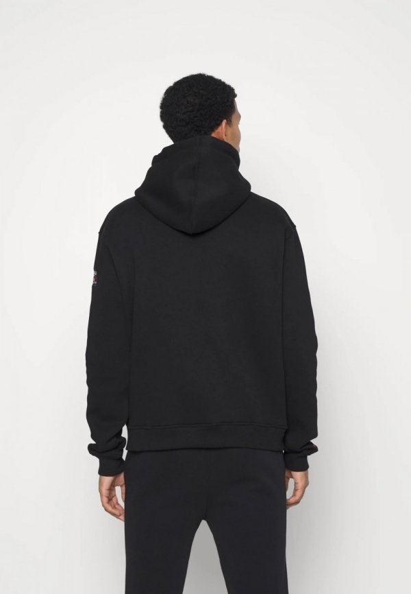 Fubu Herren Kapuzenpullover Script Essential Hoodie Sweatshirt Schwarz 6093671