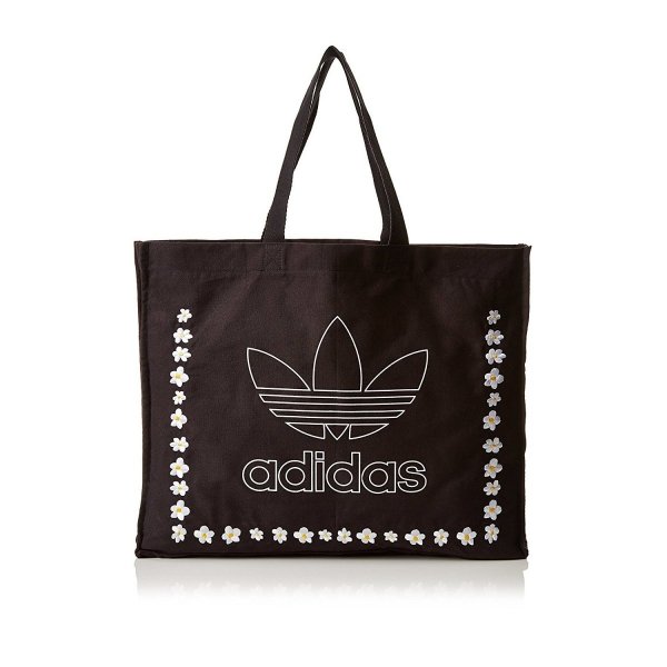 Adidas Originals Kauwela Beachbag Baumwolle Sport Tasche In Schwarz Mit Blumen