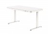 Biurko ACTIVEJET z elektryczną regulacją wysokości 140x70 ET119W-C biały