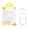 Powerbank Baseus Compact IP 5000mAh 20W USB-C/Lightning (biały)