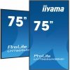 iiyama LH7575UHS-B1AG signage display Płaski panel Digital Signage 190,5 cm (75) LCD Wi-Fi 500 cd/m2 4K Ultra HD Czarny Procesor wbudowany Android 11 24/7
