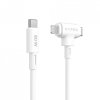 Hyper HyperJuice kabel USB USB 2.0 1,5 m USB C USB C/Lightning Biały