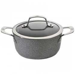 Garnek BALLARINI Salina Granitium z pokrywką granitowy 24 cm 75002-829-0