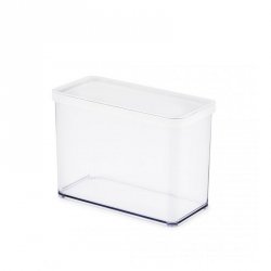 Rotho Pojemnik na przysmaki wysoki 2.1L LOFT transparentny/biały