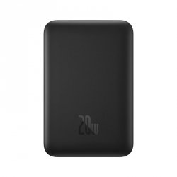 Powerbank Baseus Magnetic Mini Air Wireless 10000mAh 20W+kabel USB C-USB C (czarny)