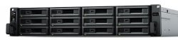 NAS Synology RS3621xs+; 2U RACK; 12x (3.5 SATA HDD/2.5 SATA SSD); Intel Xeon D-1541; 8 GB DDR4 ECC UDIMM (max. 64GB)