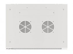 Szafa rack Lanberg WF01-6418-10S (18U; 901mm / 600mm / 450 mm; wisząca; Szklane; 19''; kolor szary)