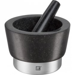 ZWILLING Spices Czarny Granit, Stal nierdzewna Moździerz i tłuczek