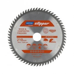 NORTON PIŁA TARCZOWA 210mm x 30mm x 64z DREWNO I KOMPOZYTY ATB (2,8 / 1,8)