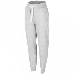 Spodnie damskie 4F chłodny jasny szary melanż H4Z22 SPDD351 27M XL