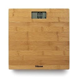 Tristar WG-2432 waga Kwadrat Bambusowy Elektroniczna waga osobista