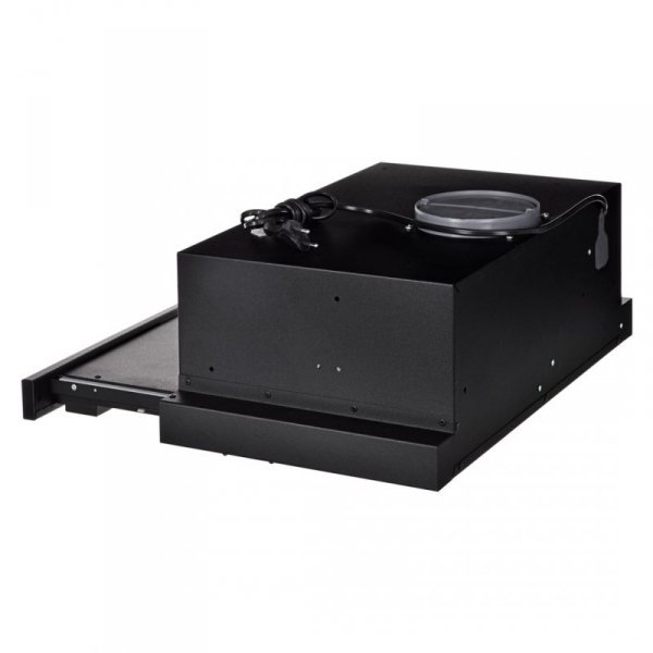 Okap teleskopowy AKPO WK-7 LIGHT ECO 50 CZARNY (podszafkowy)