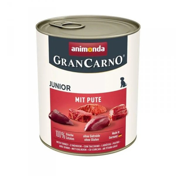 ANIMONDA Grancarno Junior z indykiem 800g