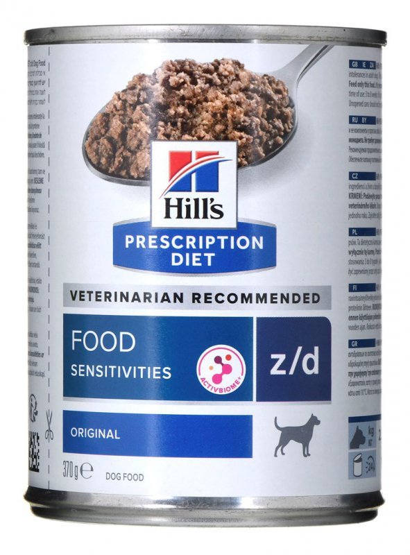 HILL&#039;S PD Canine Food Sensitivities z/d - mokra karma dla psa - 370 g