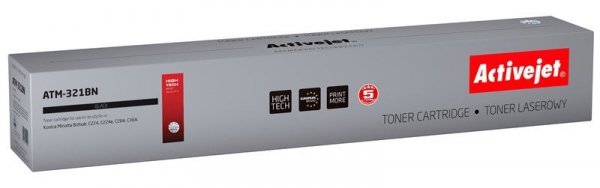 Activejet ATM-321BN Toner (zamiennik Konica Minolta TN321K; Supreme; 27000 stron; czarny)