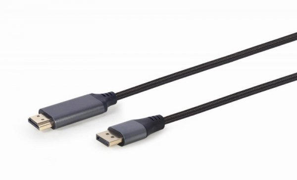 GEMBIRD KABEL DISPLAYPORT M -&gt; HDMI M/M 4K, 1.8M