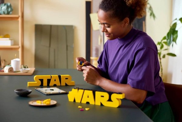 LEGO Star Wars 75407 Logo Star Wars zbudowane z klocków