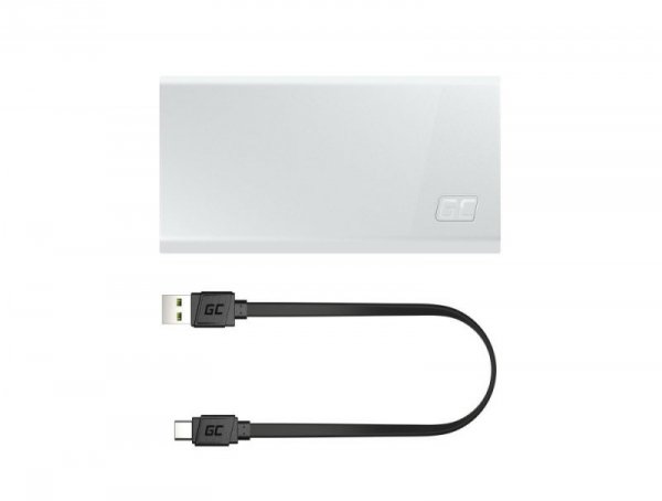 GREEN CELL POWERBANK POWERPLAY 20S BIAŁY 20000MAH 22,5W 3X USB-C PD 1X USB-A