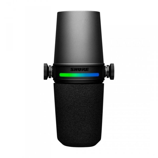 Shure MV7i - Inteligentny mikrofon z interfejsem US