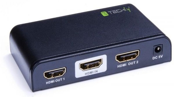 TECHLY SPLITTER AV HDMI 2.0 1/2 ULTRA HD 4KX2K 3D IDATA HDMI2-4K2