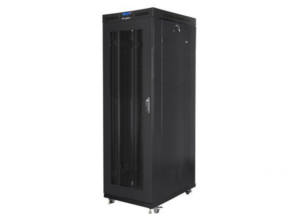 LANBERG SZAFA STOJĄCA RACK 19&quot; 42U 800X1200 DRZWI PERFOROWANE LCD CZARNA (FLAT PACK) FF01-8242-23BL