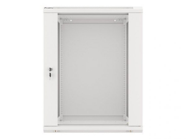 Szafa rack Lanberg WF01-6615-10S (15U; 769mm / 600mm / 600 mm; wisząca; Szklane; 19&#039;&#039;; kolor szary)