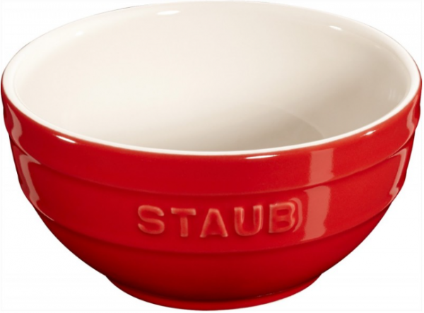 Zestaw 4 misek okrągłych STAUB 40511-541-0 - czerwony 12 cm