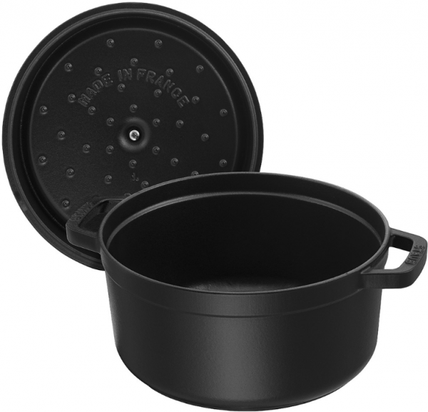 Garnek żeliwny okrągły STAUB 40509-305-0 - czarny 2.6 ltr