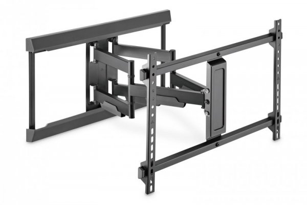 DIGITUS UCHWYT ŚCIENNY DO TV 37-80&quot; 60KG MAX. VESA 600X400 Z REGULACJĄ PION I POZIOM DA-90454