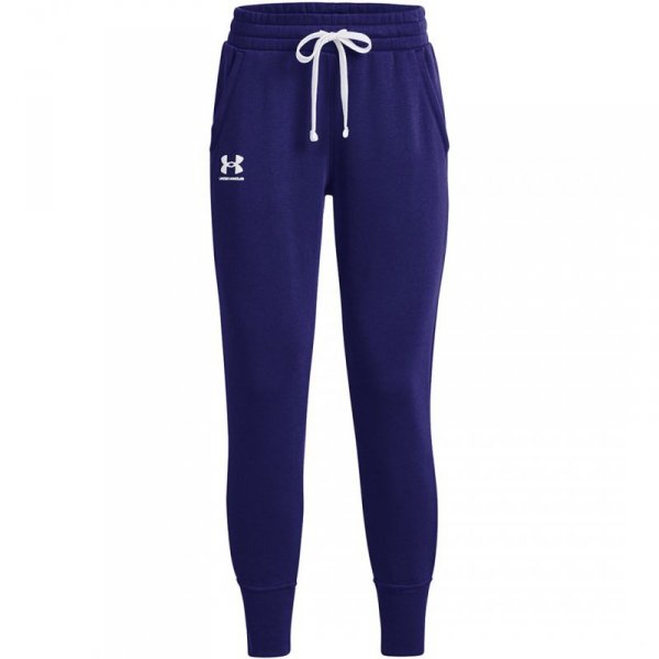 Spodnie damskie Under Armour Rival Fleece granatowe 1356416 468