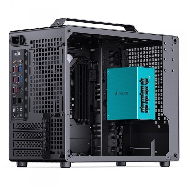 Obudowa Jonsplus MATX Uchwyt Case Z20 - czarny