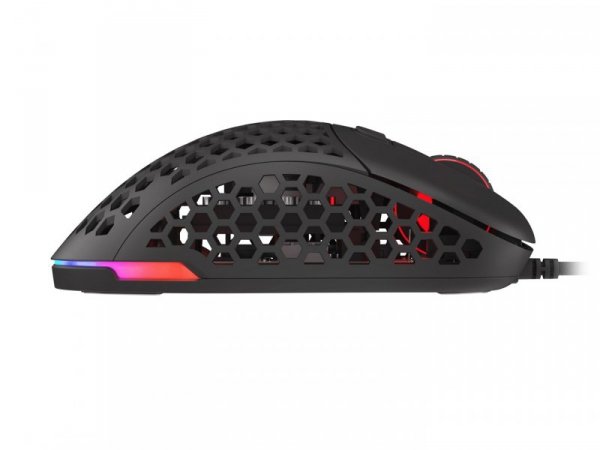 Mysz dla graczy Genesis Xenon 800 lekka 16000 DPI PMW3389 RGB Czarna gamingowa