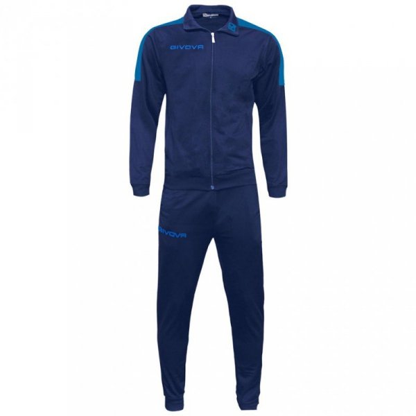 Dres Givova Tuta Revolution granatowo-niebieski TR033 0402 2XS