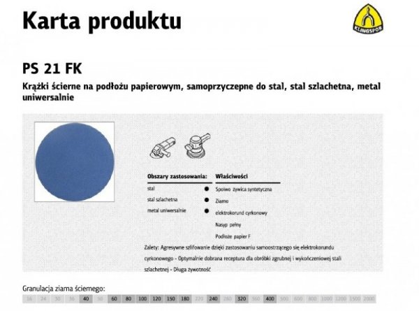 K.KRĄŻEK 150  PS21FK 50szt.   80