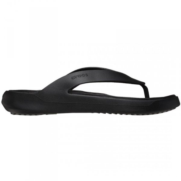 Klapki damskie Crocs Getaway Flip czarne 209589 001 37-38