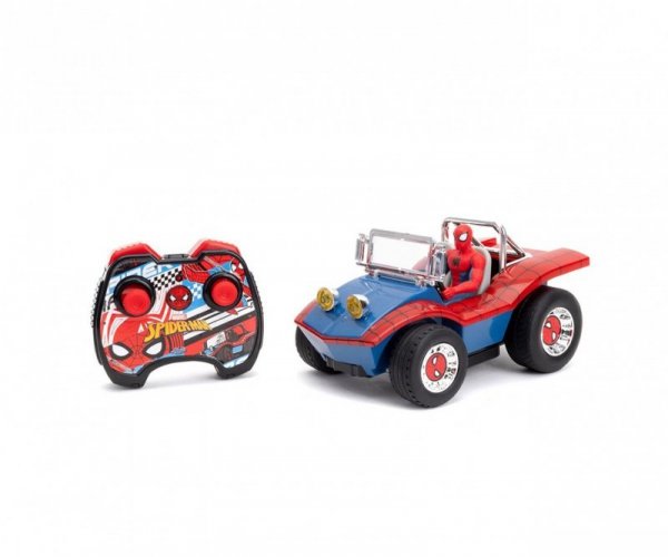 Jada Toys Marvel Spider-Man RC Buggy 1:24 zdalnie sterowany model Silnik elektryczny 1:16
