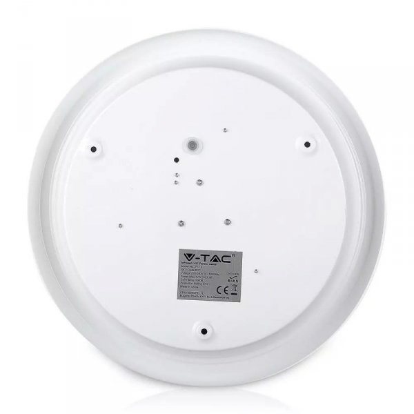 Plafon LED V-TAC SAMSUNG CHIP 12W Czujnik Ruchu VT-13 6500K 900lm 3 Lata Gwarancji