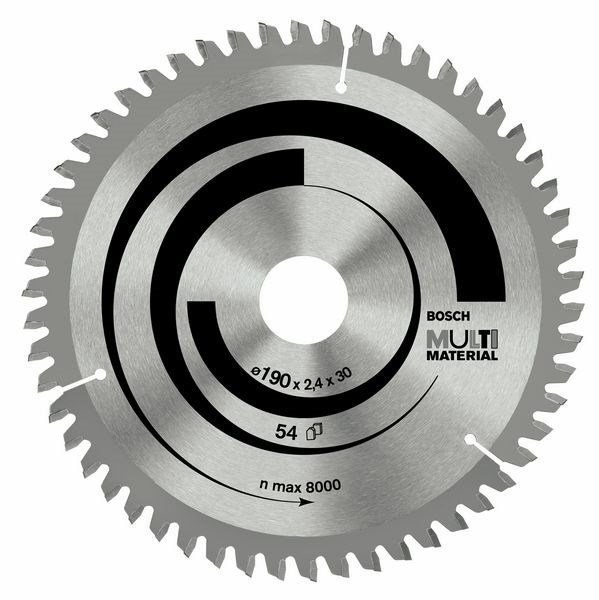 Tarcza pilarska 254x32,2x30mm 96z. BOSCH