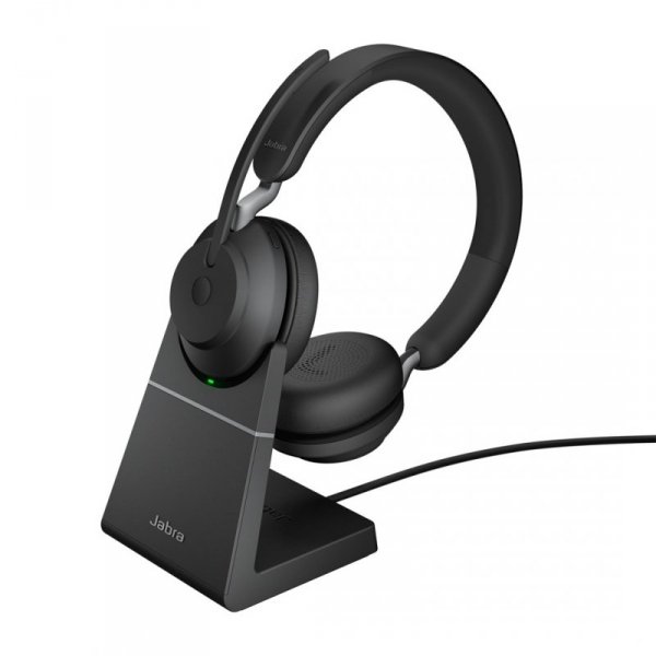Jabra 26599-989-889 słuchawki/zestaw słuchawkowy Bezprzewodowy Opaska na głowę Biuro/centrum telefoniczne USB Type-C Bluetooth C